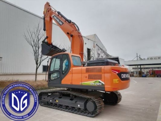Ανταποκρινόμενος DX205 Χρησιμοποιούμενος Doosan 20,5 τόνων εξορυκτής με πολυλειτουργικό, εξαιρετικά αποδοτικό