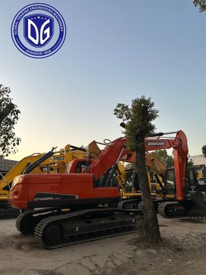 Χρησιμοποιούμενη εκσκαφέας Doosan DX225 22,5 τόνων σχεδόν νέα με υψηλή αξιοπιστία