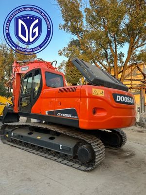 Χρησιμοποιούμενη εκσκαφέας Doosan DX225 22,5 τόνων σχεδόν νέα με υψηλή αξιοπιστία