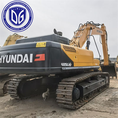 Αρχικό R485LVS Χρησιμοποιούμενο Excavator Hyundai Χρησιμοποιούμενο Crawler Excavator Εργασιακή κατάσταση