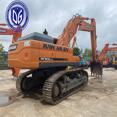 Χρησιμοποιούμενη εκσκαφέας 50 τόνων Doosan DX500 με ακριβή έλεγχο της εκσκαφής