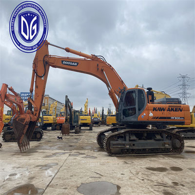 Χρησιμοποιούμενη εκσκαφέας 50 τόνων Doosan DX500 με ακριβή έλεγχο της εκσκαφής