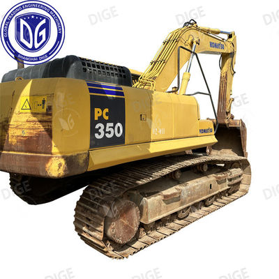 Υψηλότερη αξιοπιστία USED PC350-7 εκσκαφέας, βελτιωμένη σταθερότητα σε ανώμαλο έδαφος