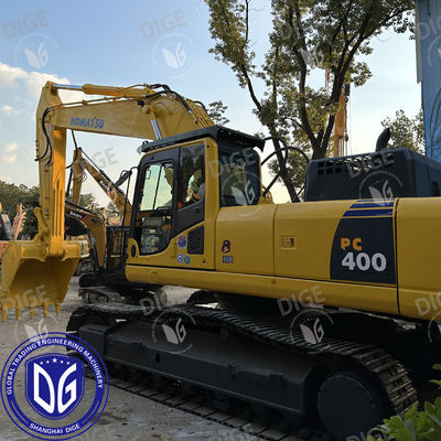 USED εκσκαφέας PC400-8 Βελτιωμένο σχεδιασμό κουβάς για βελτιωμένη απόδοση