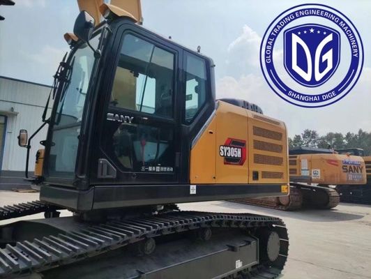 Προέλευση Κίνα SY305 Χρησιμοποιούμενη Sany Excavator SY305 Excavator Χρησιμοποιούμενη Sany Excavator SY305