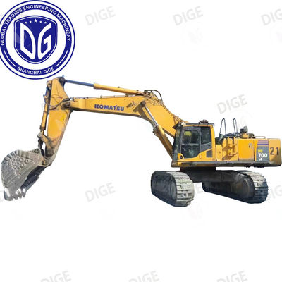 PC700 Komatsu 70 τόνων μεταχειρισμένη εκσκαφέας, πρωτότυπο από την Ιαπωνία, κοφτερό όπλο για μεγάλες κατασκευές