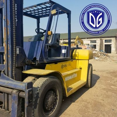 10 τόνων FD100 μεταχειρισμένο ανεμοφόρο Komatsu με ισχυρή υδραυλική μηχανή