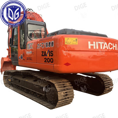 ZX200-6 Χρησιμοποιούμενος εξορυκτής Hitachi με πρωτοποριακές επιδόσεις