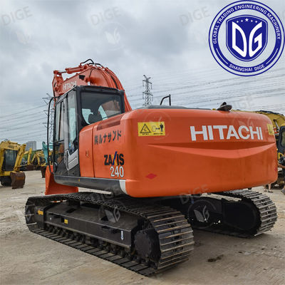 ZX240 Χρησιμοποιούμενος εξορυκτής Hitachi με σταθερή ποιότητα κατασκευής