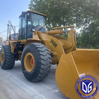 Προέλευση Ιαπωνία CAT966H Χρησιμοποιούμενος φορτιστής Caterpillar CAT966H φορτιστής μεταχειρισμένης χρήσης Caterpillar υδραυλικός φορτιστής CAT966H
