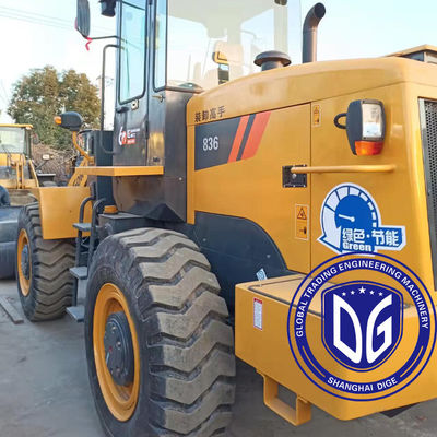 Χρησιμοποιούμενος φορτιστής Liugong 836 με χωρητικότητα κουβάς 1,7m3