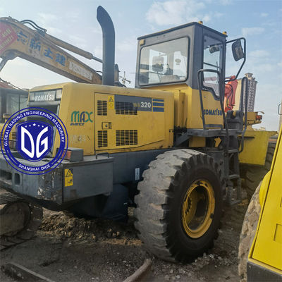WA320-3 Χρησιμοποιούμενη φορτιστή Komatsu,υψηλής απόδοσης και εξοικονόμησης καυσίμου,Πρωτογενής από την Ιαπωνία,Επί πώλησης τώρα