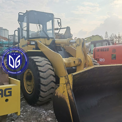 WA320-3 Χρησιμοποιούμενη φορτιστή Komatsu,υψηλής απόδοσης και εξοικονόμησης καυσίμου,Πρωτογενής από την Ιαπωνία,Επί πώλησης τώρα