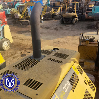 WA320-3 Χρησιμοποιούμενη φορτιστή Komatsu,υψηλής απόδοσης και εξοικονόμησης καυσίμου,Πρωτογενής από την Ιαπωνία,Επί πώλησης τώρα