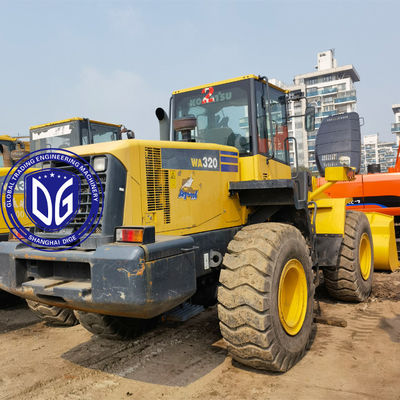 Χρησιμοποιημένος φορτιστής Komatsu WA320-5 πρωτότυπος και σε καλή κατάσταση εξοικονόμηση εργασίας περιορισμένο απόθεμα