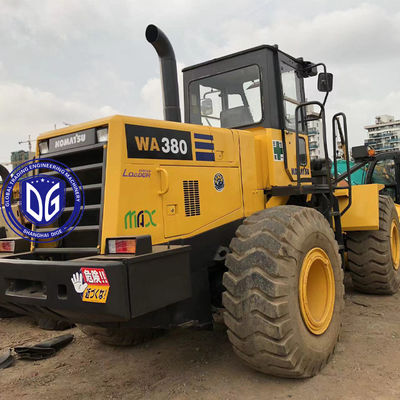 WA380-3 Komatsu μεταχειρισμένο φορτιστή χαμηλή κατανάλωση καυσίμου υψηλή απόδοση σε πώληση τώρα