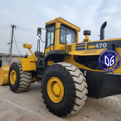 Ανακαλύψτε τα πλεονεκτήματα του Komatsu WA470 φορτιστή υδραυλικής μορφής οδήγησης