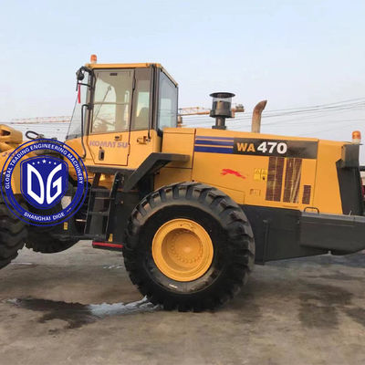 Βιομηχανία Komatsu WA470-6 Χρησιμοποιούμενος φορτιστής Μεγάλος κατασκευαστικός εξοπλισμός