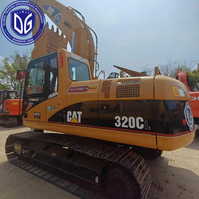CAT320C Χρησιμοποιούμενη υδραυλική εκσκαφέας 20 τόνων Caterpillar Πρώτο μοντέλο έτοιμο για πώληση