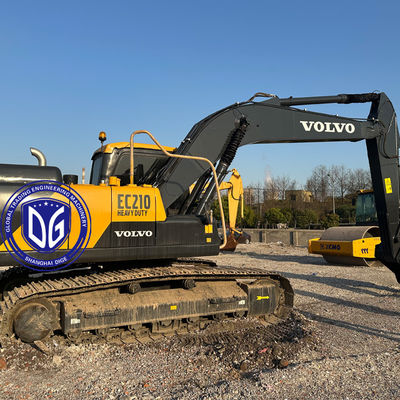 Χρησιμοποιημένη Volvo EC210 21 τόνων Υδραυλική Excavator Crawler Σχεδόν νέα υψηλής ποιότητας