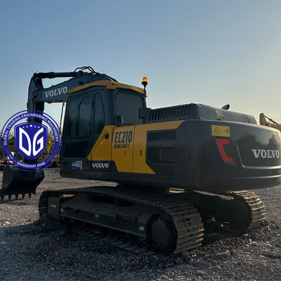 Χρησιμοποιημένη Volvo EC210 21 τόνων Υδραυλική Excavator Crawler Σχεδόν νέα υψηλής ποιότητας