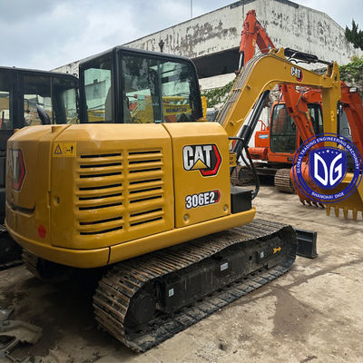 CAT306E 6 τόνων Caterpillar Crawler Mini Χρησιμοποιούμενη Εκσκαφέας Πολύ νέα και σε καλή κατάσταση
