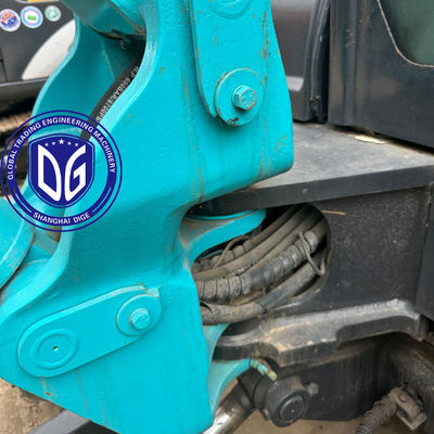 Χρησιμοποιούμενος υδραυλικός εξορυκτής SK55 Kobelco Mini Crawler,5.5 τόνους, 90% καινούργιο, έτοιμο για πώληση τώρα.