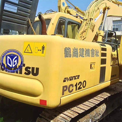 Χρησιμοποιούμενη Komatsu PC120 12 τόνων Excavator Crawler, αρχική από την Ιαπωνία, Καλή απόδοση, σε πώληση