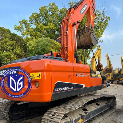 Αρχική Χρησιμοποιούμενη Doosan DX225 22,5Ton Νέα άφιξη Excavator με έλεγχο ακρίβειας