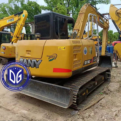 Προέλευση Κίνα SY75 Χρησιμοποιούμενη Sany Excavator SY75 Excavator Χρησιμοποιούμενη Sany Excavator SY75
