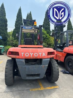 8t 8FDA80 Toyota Χρησιμοποιούμενο ανελκυστήρα ισχυρό Χρησιμοποιούμενο ανελκυστήρα υδραυλική μηχανή