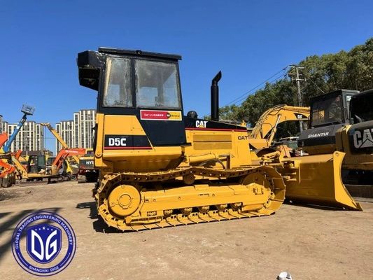 D5C Χρησιμοποιήθηκε Caterpillar Dozer Υδραυλική μπουλντόζα με θαυμάσια ισχύ