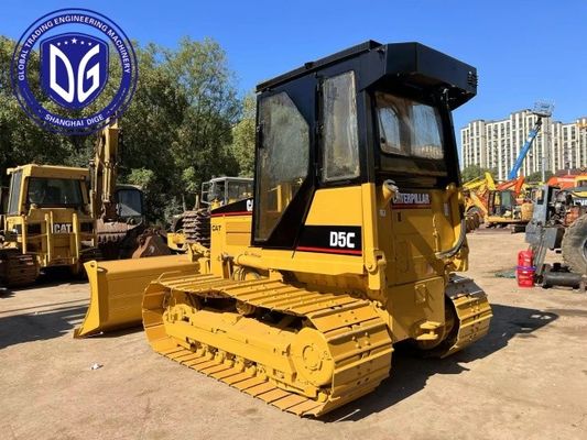 D5C Χρησιμοποιήθηκε Caterpillar Dozer Υδραυλική μπουλντόζα με θαυμάσια ισχύ