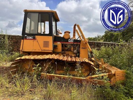 D3C Χρησιμοποιήθηκε Caterpillar Dozer Υδραυλική μπουλντόζα με θαυμάσια ισχύ