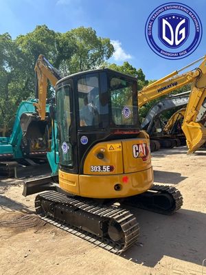 303.5Ε Χρησιμοποιούμενη Caterpillar 3,5 τόνων εκσκαφέας ευέλικτη για την κατασκευή