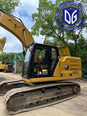 320 20 τόνων μεταχειρισμένη εκσκαφέας Caterpillar με ανώτερες δυνατότητες χειρισμού φορτίου