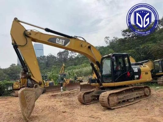 320D2 20 τόνων μεταχειρισμένη εκσκαφέας Caterpillar με ανώτερες δυνατότητες χειρισμού φορτίου