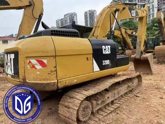320D2 CAT 320 εκσκαφέας προς πώληση Χρησιμοποιούμενη εκσκαφέας Caterpillar με ανώτερη κατάσταση