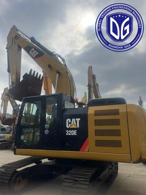 320Ε 20 τόνων μεταχειρισμένη εκσκαφέας Caterpillar με ανώτερες δυνατότητες χειρισμού φορτίου