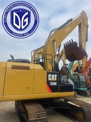 320Ε 20 τόνων μεταχειρισμένη εκσκαφέας Caterpillar με ανώτερες δυνατότητες χειρισμού φορτίου