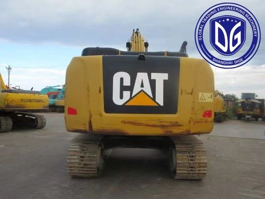 320E 20 τόνων μεταχειρισμένη εκσκαφέας Caterpillar με υπερδύναμη μηχανή
