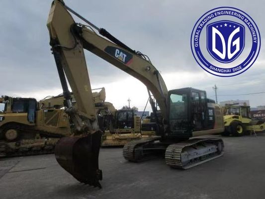 320E 20 τόνων μεταχειρισμένη εκσκαφέας Caterpillar με υπερδύναμη μηχανή