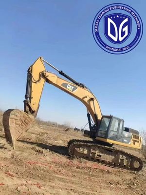 Σκάφος 340D2L Χρησιμοποιούμενη εκσκαφέας Caterpillar 40 τόνων Χρόνος δοκιμασμένος εκσκαφέας χειριστή γης
