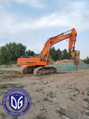 Χρησιμοποιούμενη εκσκαφέας 50 τόνων Doosan DX500LC με ακριβή έλεγχο της εκσκαφής