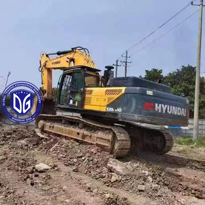 Χρησιμοποιούμενη Hyundai 520 Μεγάλη υδραυλική εκσκαφέας 52 τόνων, καινούργια και διαθέσιμη τώρα