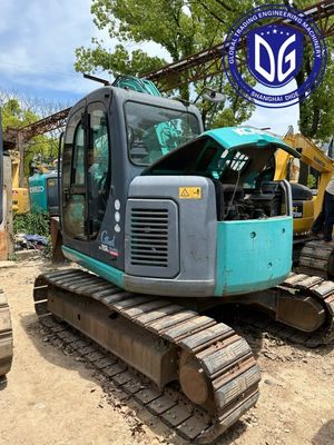 Μανειοκίνητος Sk75SR Χρησιμοποιούμενος Kobelco 7.5 Τόνων Εκσκαφέας Πολυδιάστατος για την Κατασκευή