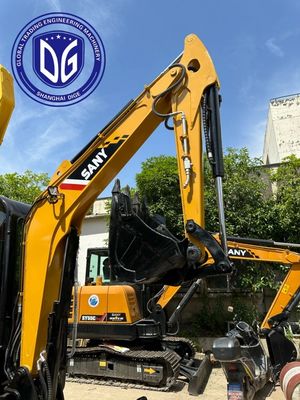 Χρησιμοποιούμενος υδραυλικός εξορυκτής Sany Sy35u 3.5t με πολλαπλή επιλογή λειτουργίας