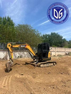 Προέλευση Κίνα SY55 Χρησιμοποιούμενη Sany Excavator SY55 Excavator Χρησιμοποιούμενη Sany Excavator SY55