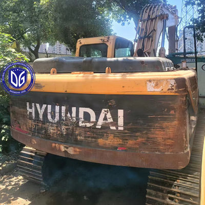 Αρχικό Hyundai 220 20ton Χρησιμοποιημένο υδραυλικό εξορυκτήρα κλασικό μοντέλο διαθέσιμο τώρα