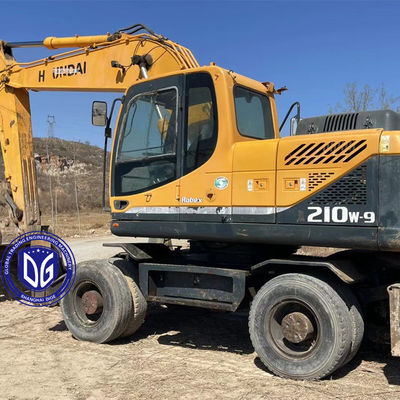 Χρησιμοποιούμενη χοντρή μηχανή Hyundai 210W-9 στην αγορά